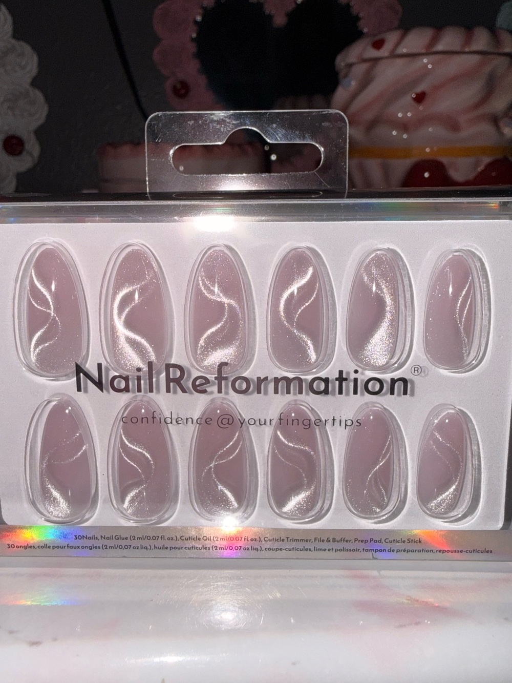 Nail Reformation Reflective Press On Nails